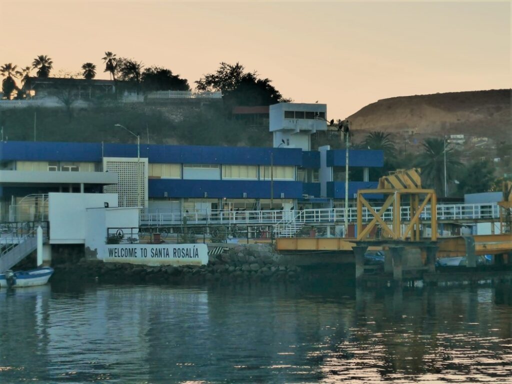 Harbour of Santa Rosalia