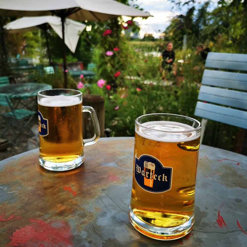 Warteck beer