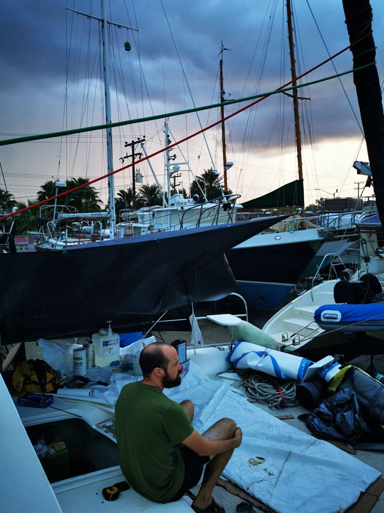 Warten auf das Gewitter